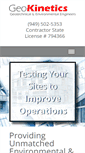Mobile Screenshot of geokinetics.org